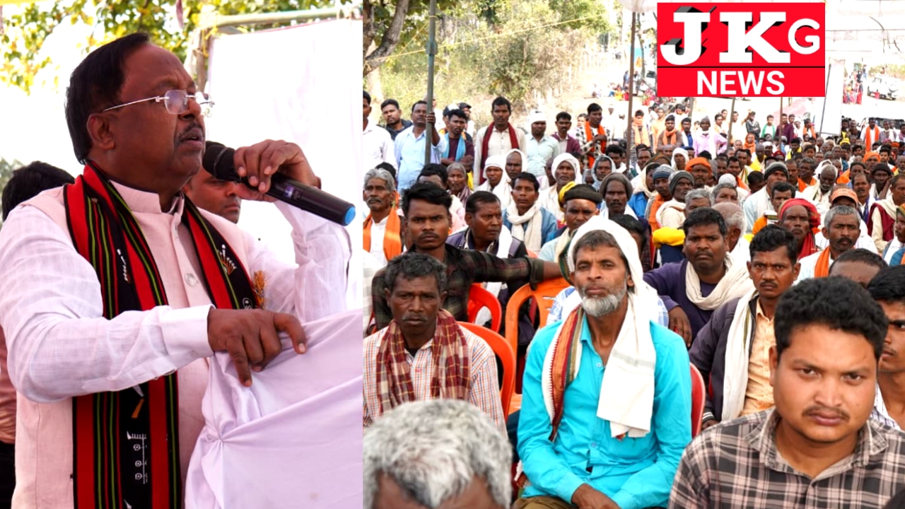 मंत्री रामविचार नेताम ने विकास कार्यों की दी सौगात।